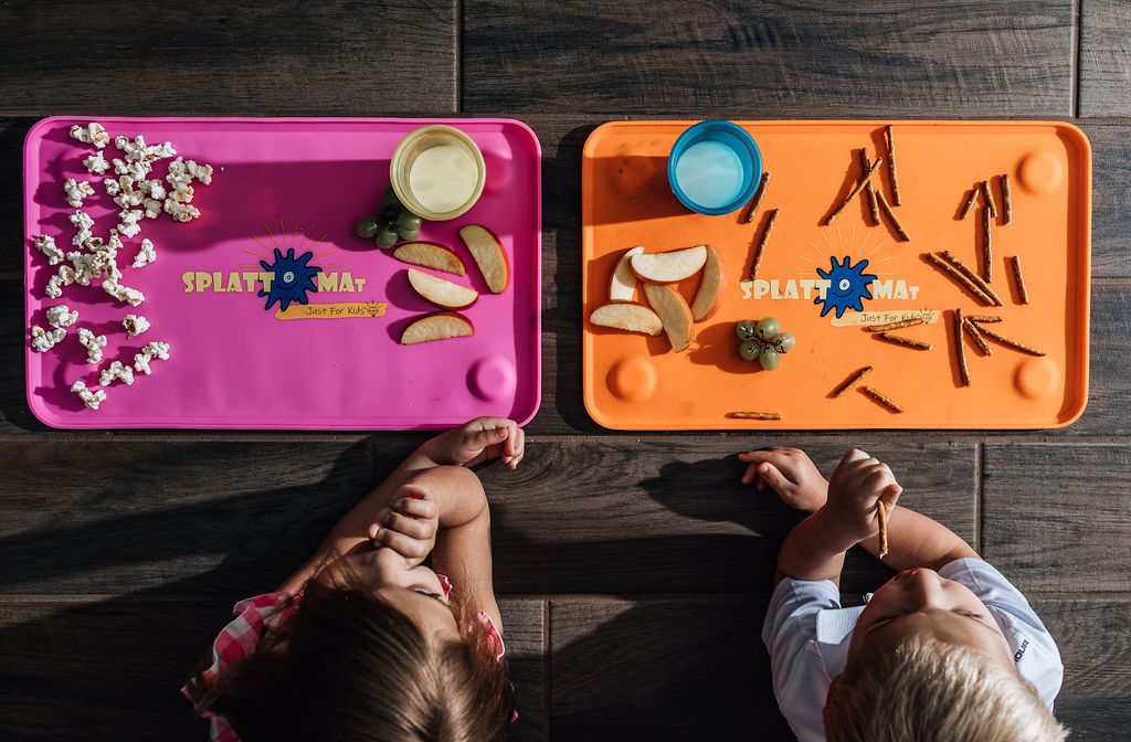 New Splattmat Premium All Ages Suctioned Silicone Placemat for Kids