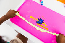 Load image into Gallery viewer, Splattmat Silicone Placemat for Kids – New All Ages Suctioned Splat Mat – Multipurpose Toddler Play Mat for Arts and Crafts, Painting, Meal Time – Dishwasher Safe Silicone Baby Placemat - Splattmat