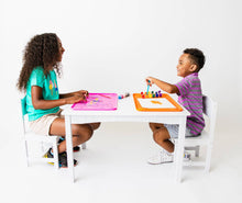 Load image into Gallery viewer, Splattmat Silicone Placemat for Kids – New All Ages Suctioned Splat Mat – Multipurpose Toddler Play Mat for Arts and Crafts, Painting, Meal Time – Dishwasher Safe Silicone Baby Placemat - Splattmat