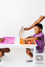 Load image into Gallery viewer, Splattmat Silicone Placemat for Kids – New All Ages Suctioned Splat Mat – Multipurpose Toddler Play Mat for Arts and Crafts, Painting, Meal Time – Dishwasher Safe Silicone Baby Placemat - Splattmat