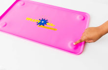 Load image into Gallery viewer, Splattmat Silicone Placemat for Kids – New All Ages Suctioned Splat Mat – Multipurpose Toddler Play Mat for Arts and Crafts, Painting, Meal Time – Dishwasher Safe Silicone Baby Placemat - Splattmat