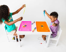 Load image into Gallery viewer, Splattmat Silicone Placemat for Kids – New All Ages Suctioned Splat Mat – Multipurpose Toddler Play Mat for Arts and Crafts, Painting, Meal Time – Dishwasher Safe Silicone Baby Placemat - Splattmat